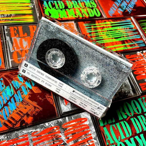 Iaia & El Rookie - Acid Drums Commando (K7) - Image 2