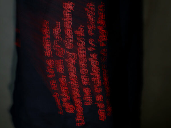 Clairvoyance Is The Dance (Black Longsleeve Shirt) - Image 3