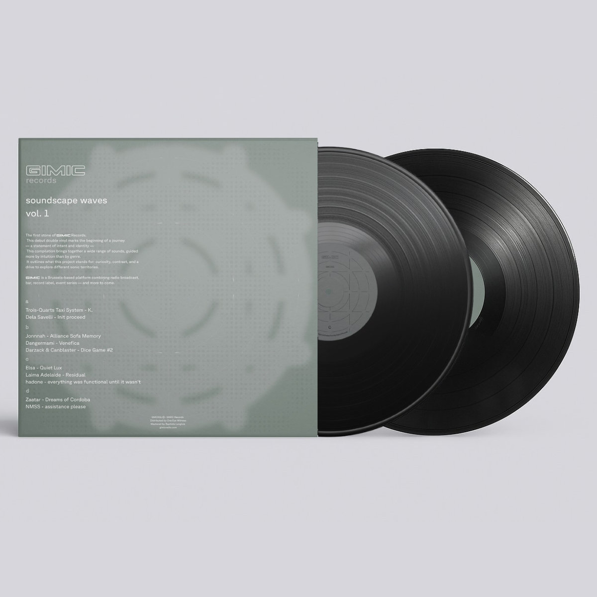 Gimic Records - Soundscape waves Vol.1 V/A (2xLP) - Image 3